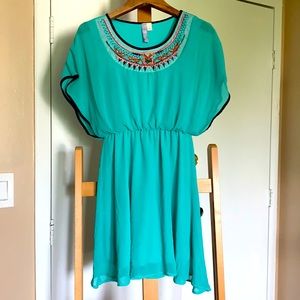 Beaded summer dress